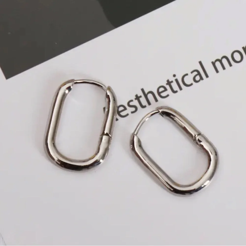 White Gold Filled Earrings - Picture 1 of 1